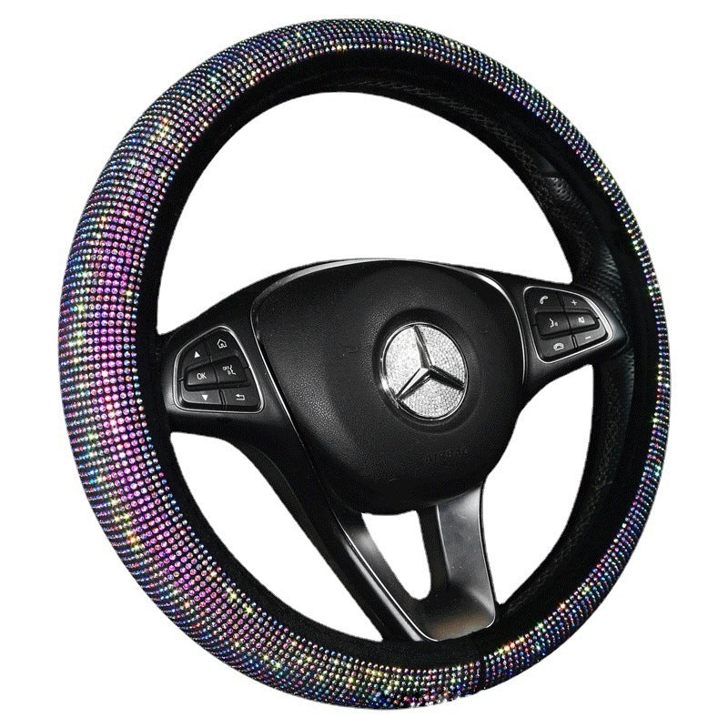 Steering Wheel Cover Diamond-studded Summer Without Inner Ring Full